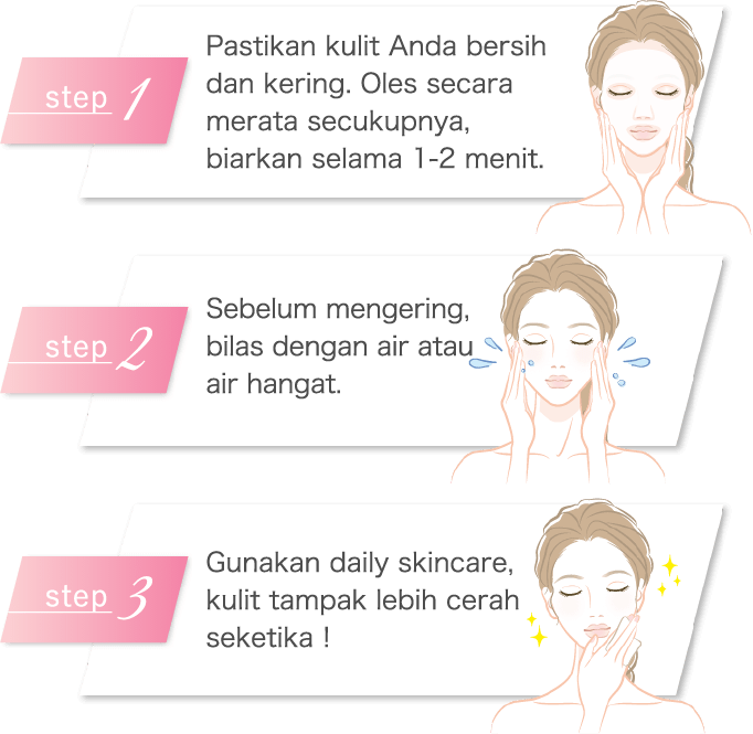 3 cara menggunakan herbal swan white pack
